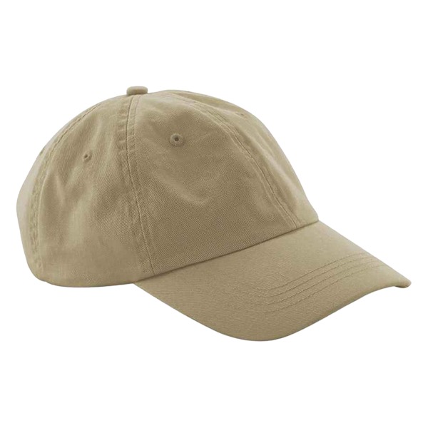 Beechfield Unisex Vuxen Organisk Bomulls Basebollkeps En Storlek De Desert Sand One Size