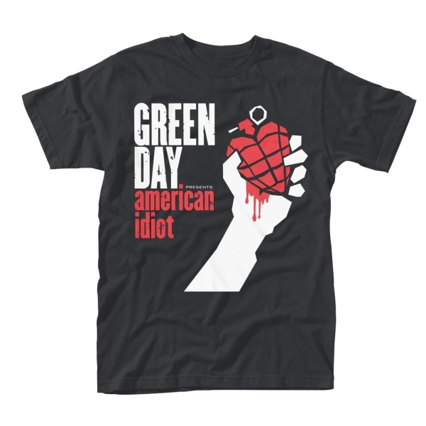 Green Day Unisex Vuxen American Idiot T-shirt L Svart Black L