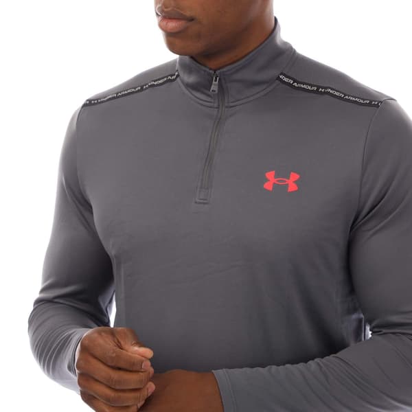Under Armour Tech Quarter Zip Tröja för män XXL Grå Grey XXL