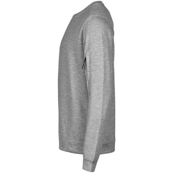 Tee Jays Herr Athletic Crew Neck Sweatshirt S Heather Grey Heather Grey S