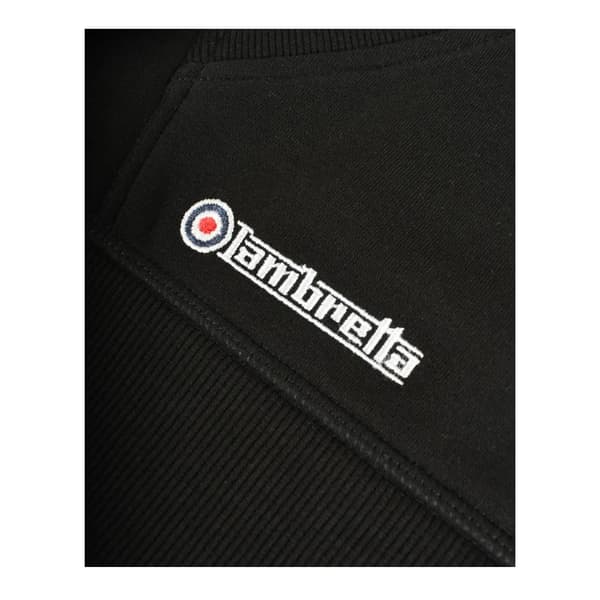 Lambretta Herr Target Logotyp Huvtröja M Svart Black M