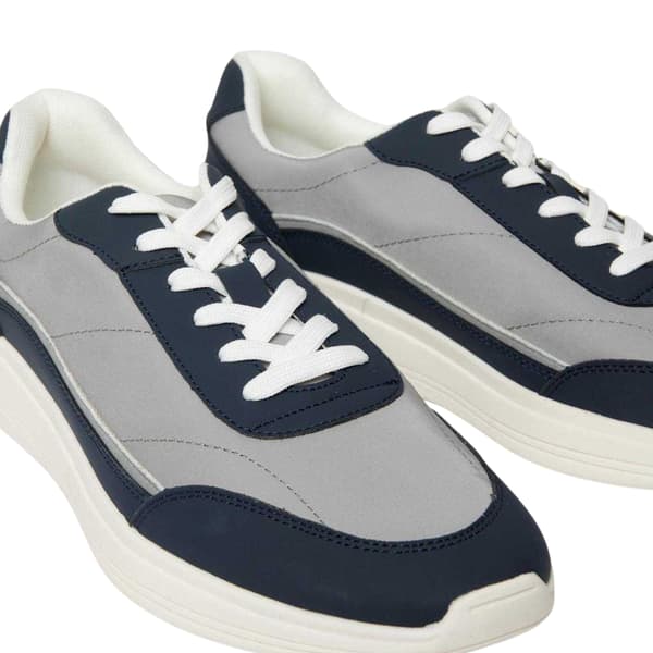 Threadbare Herr Ariba Textil Träningsskor 8 UK Marinblå Navy 8 UK