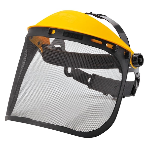 Portwest Unisex Mesh Browguard, One Size, Svart Black One Size