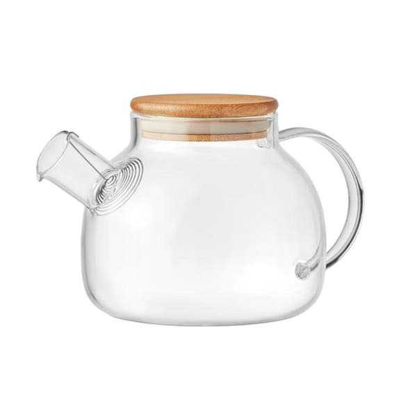 MidOcean Munnar Bambu 850ml Borosilikatglas Tekanna One Size Transparent One Size