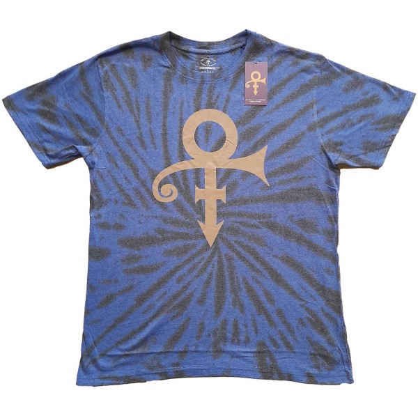 Prince Unisex Symbol Bomull T-shirt L Lila/Guld Purple/Gold L