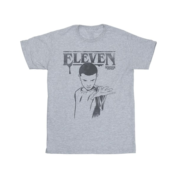 Netflix Stranger Things Dark Eleven T-shirt L Sports Grey Sports Grey L