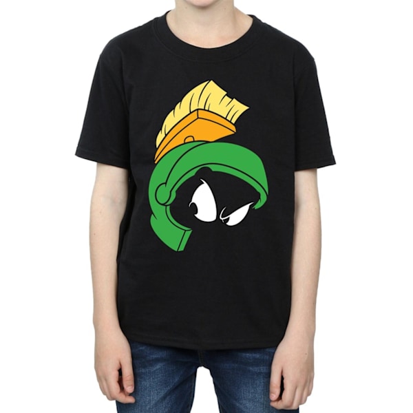 Looney Tunes Boys Marvin The Martian Bomull T-shirt 9-11 år Black 9-11 Years