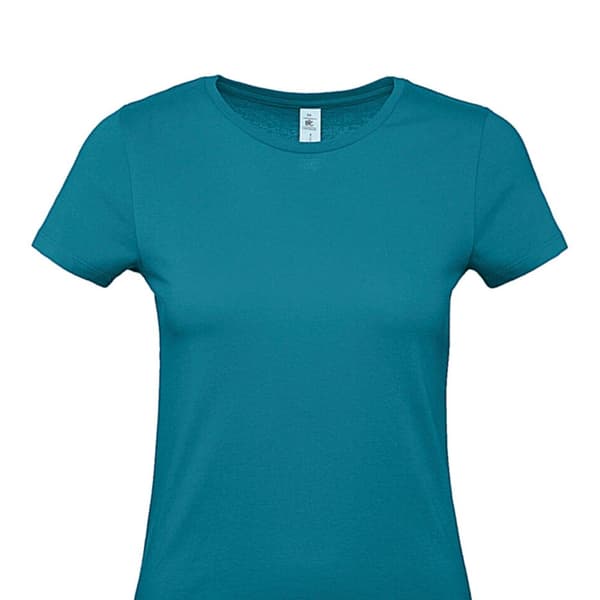 B&C Dam #E150 T-shirt XL Diva Blue Diva Blue XL