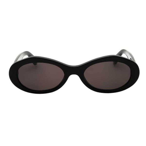 Off White Dam/Damer Edison Oval Solglasögon One Size, One Si Black/Black One Size, One Size