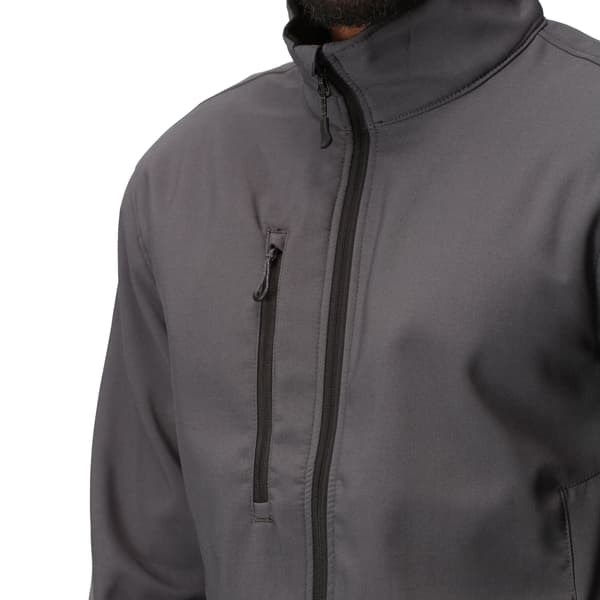 Regatta Herr Honestly Made Återvunnen Softshelljacka M Seal Gr Seal Grey M