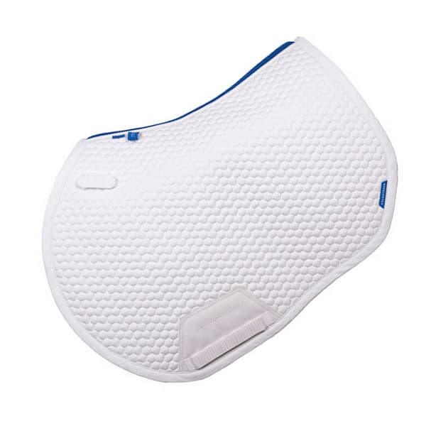 Coldstream Chatton Close Contact Hästsadelpad Full Vit/Blå White/Blue Full