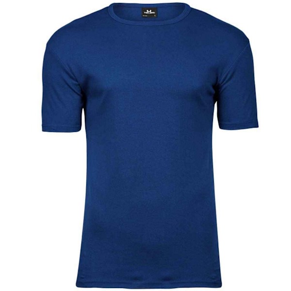 Tee Jays Interlock T-shirt L Indigo för män Indigo L