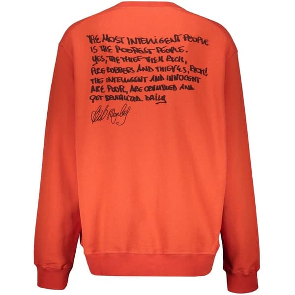 DSquared2 Bob Marley Cool Fit Sweatshirt för män M Röd Red M