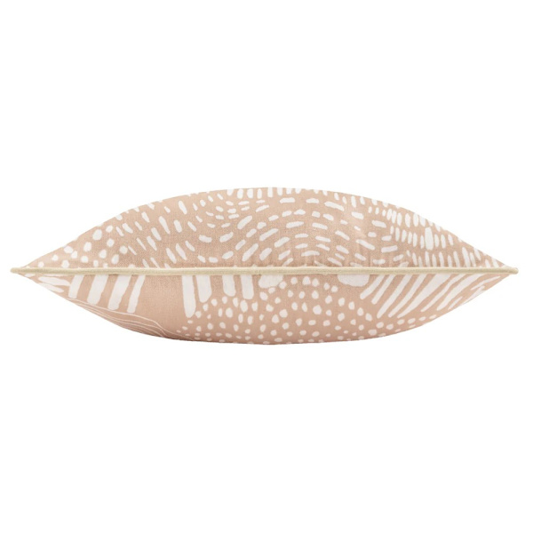 Hoem Nola Piped Abstract Kuddfodral 45cm x 45cm Havregryn Oat 45cm x 45cm
