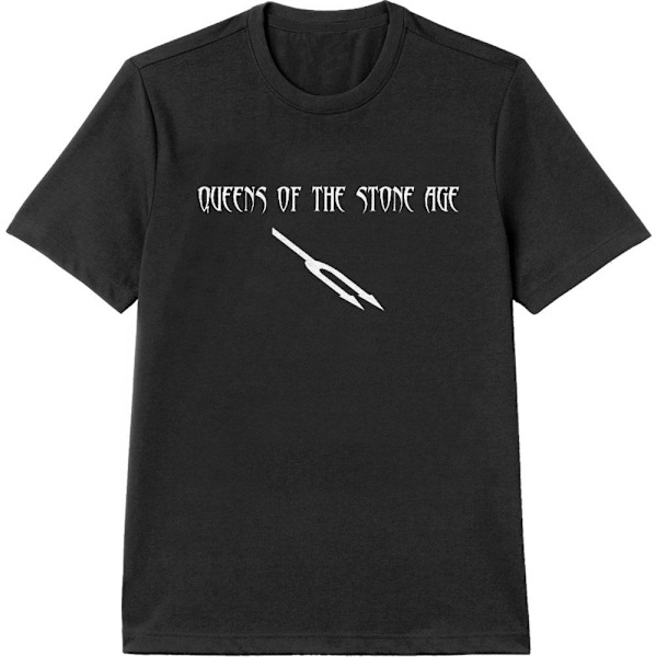 Queens Of The Stone Age Unisex Adult Deaf Songs Bomull T-shirt Black XL