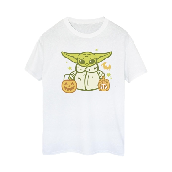 Star Wars: The Mandalorian Dam/Kvinnor Bus eller Godis Grogu C White 4XL