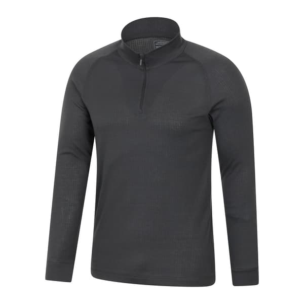 Mountain Warehouse Talus Underställströja för män (2-pack) S Grå Charcoal S