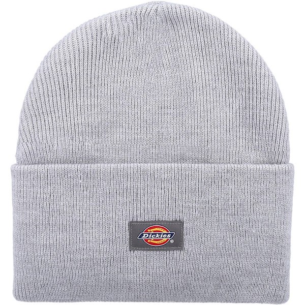 Dickies Unisex Vuxen Akryl Beanie med Kant, Storlek One Size, Heather Grey Heather Grey One Size