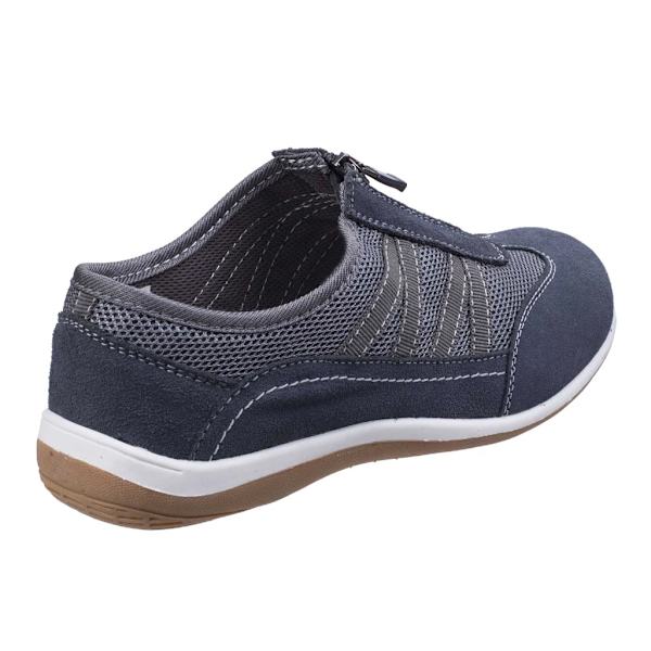 Fleet & Foster Dam/Dam Mombassa Comfort Sko 4 UK Grå Grey 4 UK