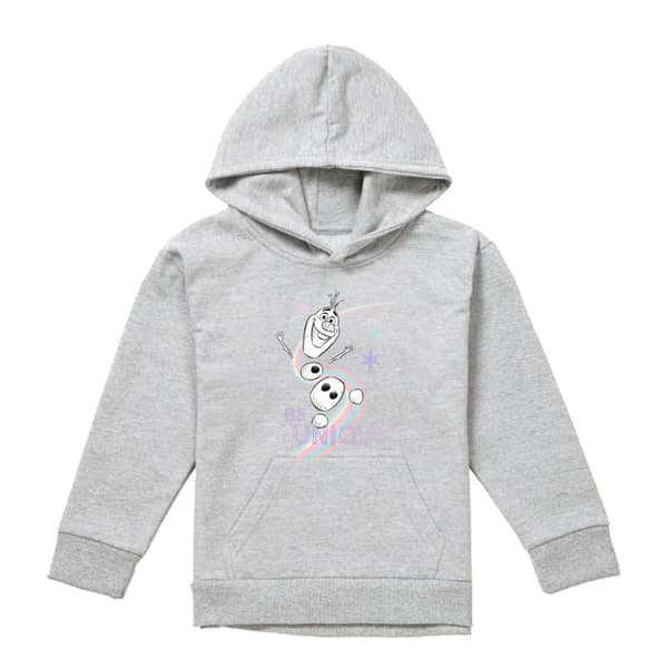 Frozen Barn/Barn Be Unique Olaf Regnbåge Heather Tröja H Athletic Heather 5-6 Years