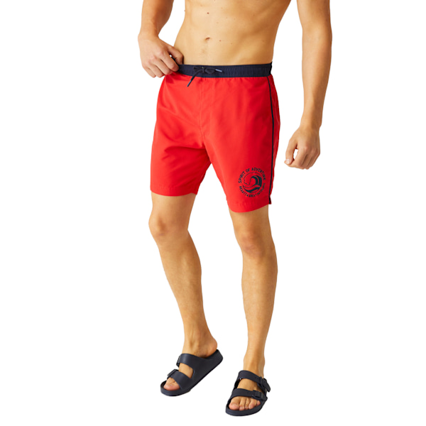 Regatta Bentham badbyxor för män M High Risk Red/Navy High Risk Red/Navy M