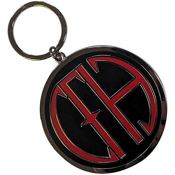 Pantera Cowboys From Hell Emblem Nyckelring One Size Svart/Röd Black/Red One Size