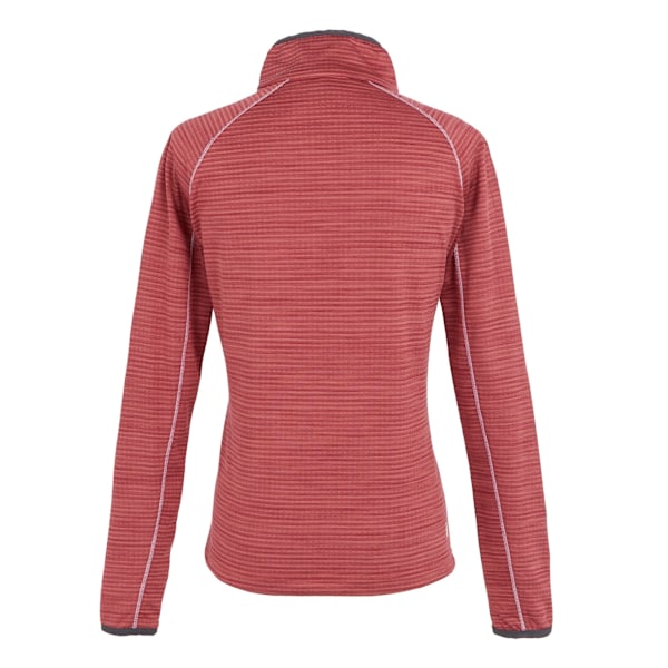 Regatta Yonder II Halvzip Fleece Topp för Kvinnor/Dam Storlek 14 UK Rumba Rumba Red 14 UK