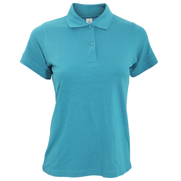 B&C Safran Pure Dam Poloshirt Korta Ärmar XS Atoll Atoll XS
