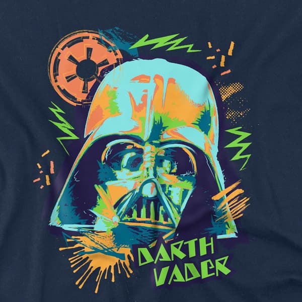 Star Wars 90-tals Darth Vader-tröja för barn 9-11 år Navy 9-11 Years