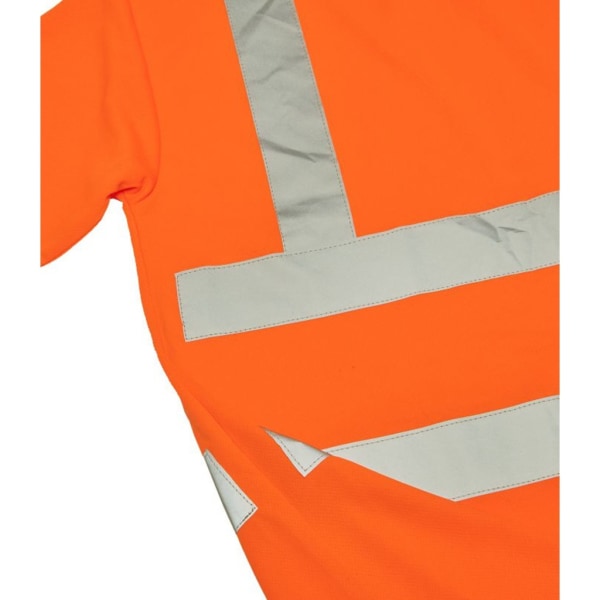 Warrior Unisex Vuxen Hi-Vis T-shirt XXL Fluorescerande Orange Fluorescent Orange XXL