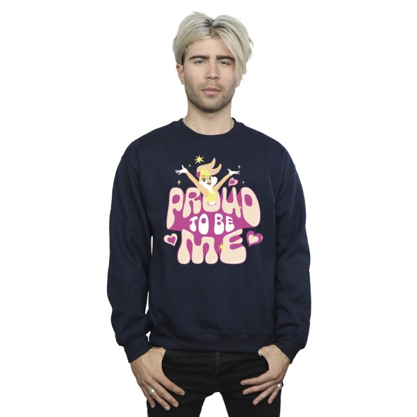 Looney Tunes Mens Lola Proud To Be Me Sweatshirt XXL Marinblå Navy Blue XXL