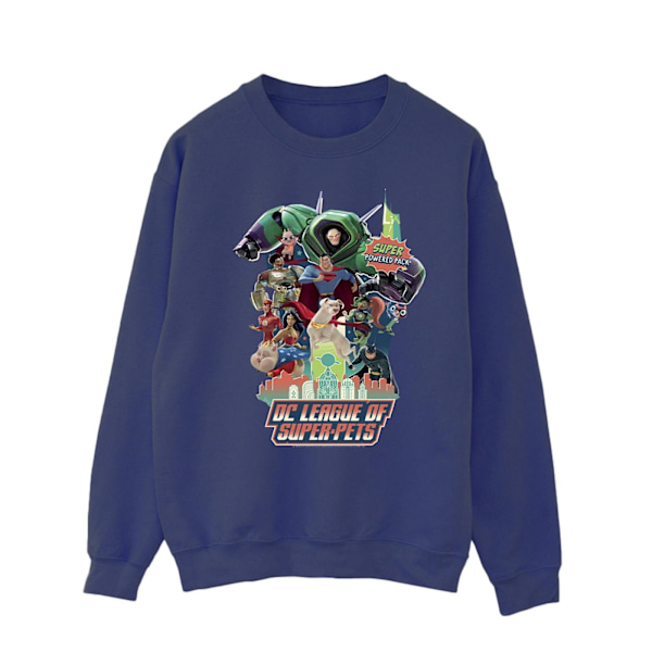 DC Comics Herr DC Comics DC League Of Super-Pets Super Powered Navy Blue S