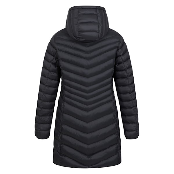 Mountain Warehouse Dam/Flickor Florence Vadderad med Fuskpälsfoder Black 12 UK
