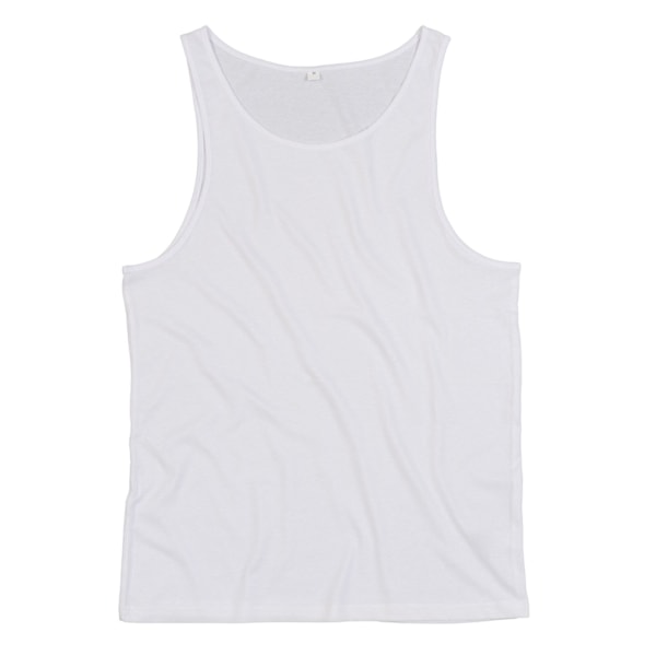 Mantis herr Drop Arm Holes väst XS vit White XS