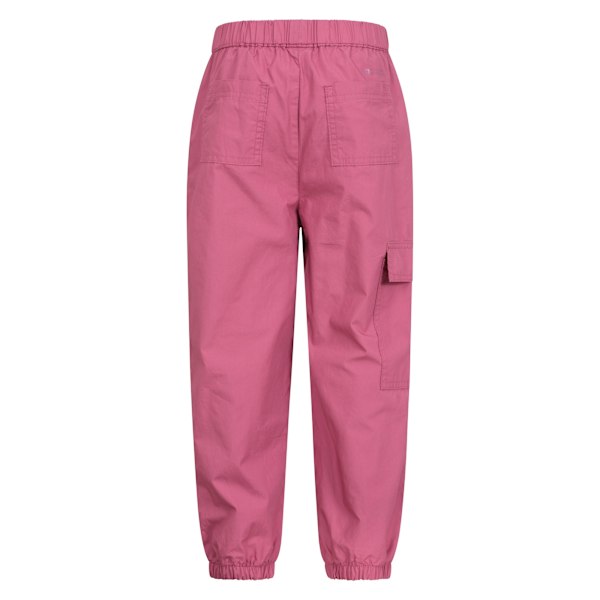Mountain Warehouse Barn/Barn Ridgeway Jerseyfodrade Fallskärmsbyxor Dark Pink 5-6 Years