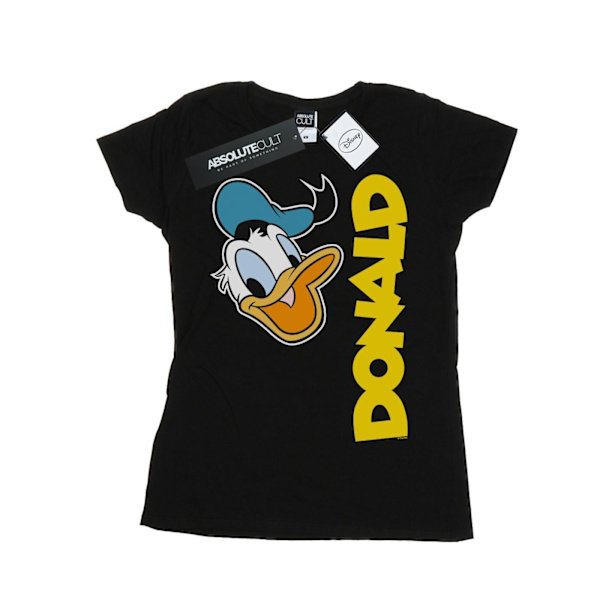 Disney Dam/Kvinnor Kalle Anka Hälsningar Bomull T-shirt XXL B Black XXL