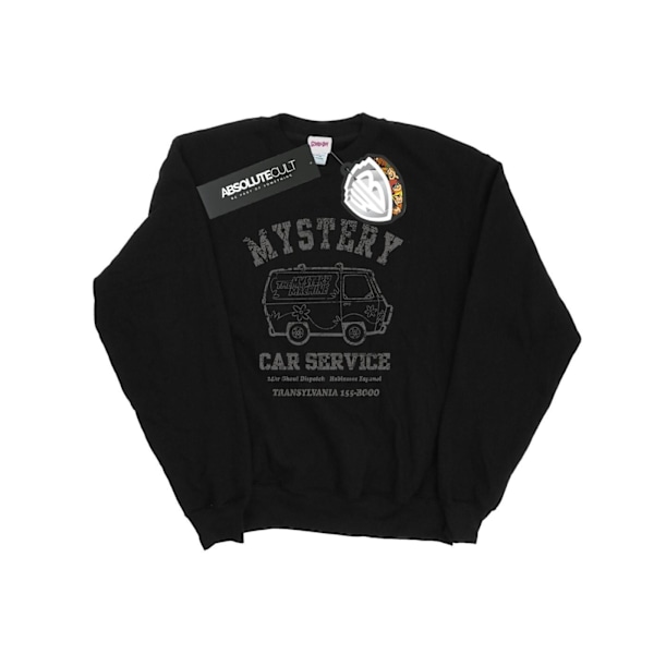 Scooby Doo Dam/Kvinnors Mystery Car Service Sweatshirt M Svart Black M