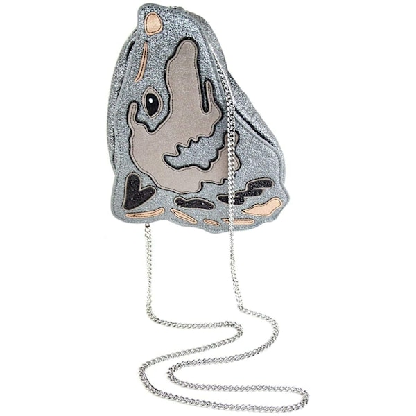 Danielle Nicole Hufflepuff Harry Potter Crossbody Bag One Size Silver/Grey One Size