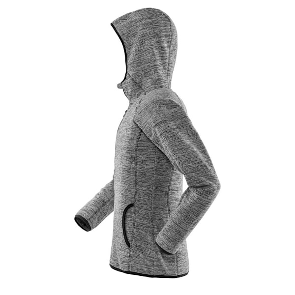 Spiro Dam/Damer Mikrofleece Hoodie 18 UK Grå/Svart Grey/Black 18 UK