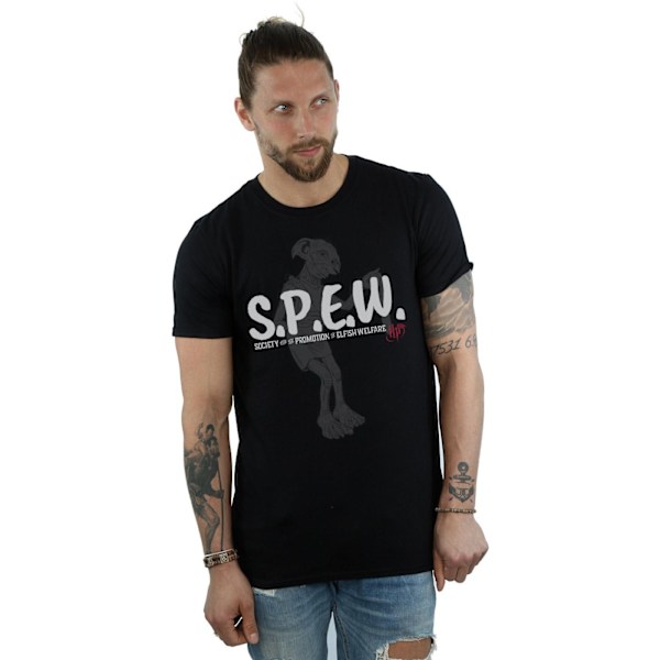 Harry Potter Dobby SPEW T-shirt L Svart Black L