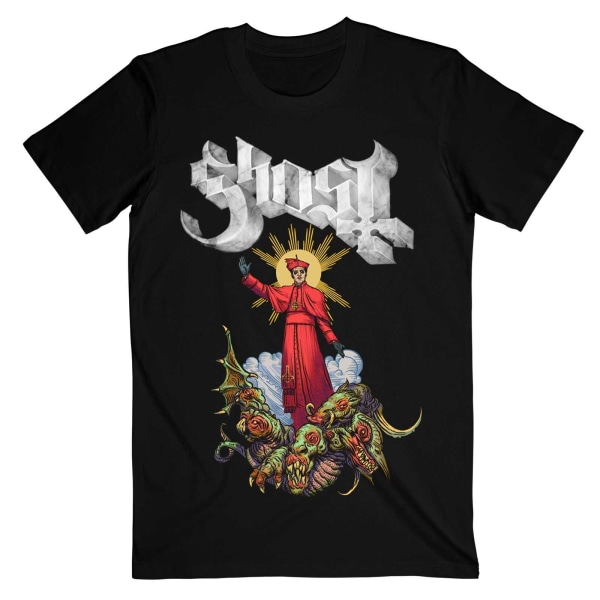 Ghost Unisex Adult Plague Bringer T-Shirt XXL Svart Black XXL