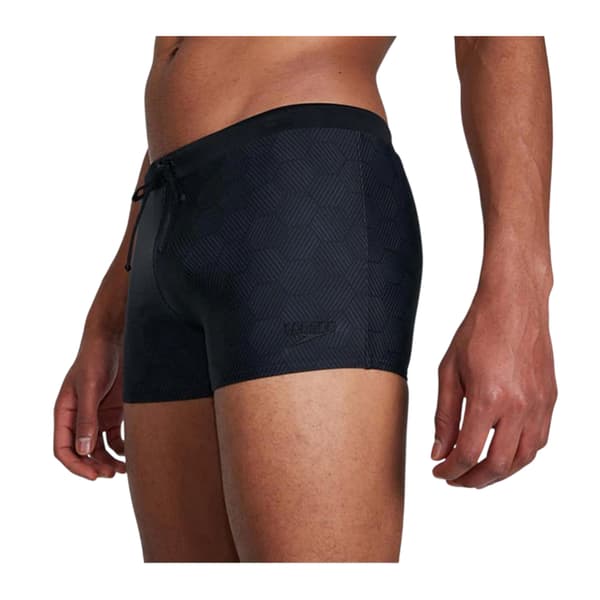 Speedo Herr Geometriska Badshorts 28R Svart/Grå Black/Grey 28R