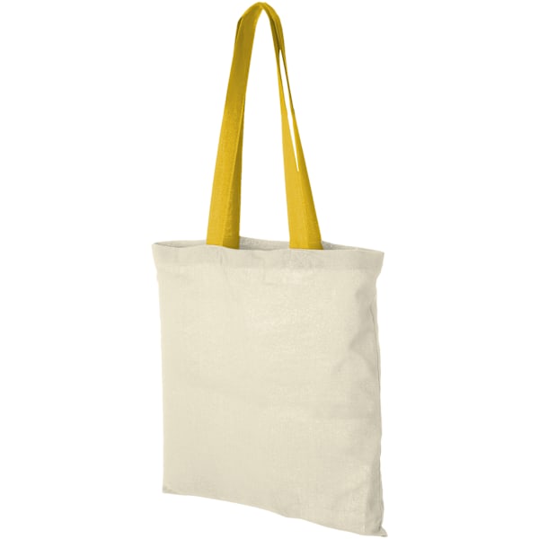 Bullet Nevada Bomullsväska (2-pack) One Size Naturlig/Gul Natural/Yellow One Size