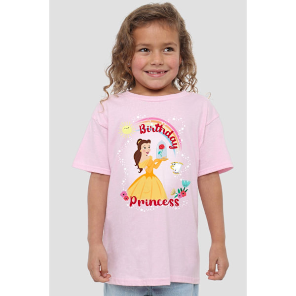 Skönheten och Odjuret Barn/Kids Födelsedag Prinsessa Belle Chi Pink 3-4 Years