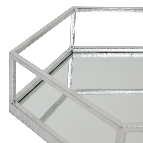 Hill Interiors Hexagon Brickset (2-pack) 9cm x 43cm x 50cm S Silver 9cm x 43cm x 50cm