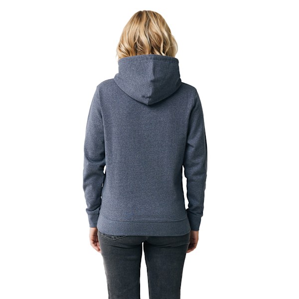 Iqoniq Unisex Vuxen Torres Återvunnen Bomull Ofärgad Hoodie XL Hea Heather Navy XL