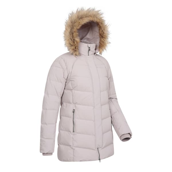 Mountain Warehouse Dam/Dam Isla II Lång Dunjacka 20 UK Beige 20 UK