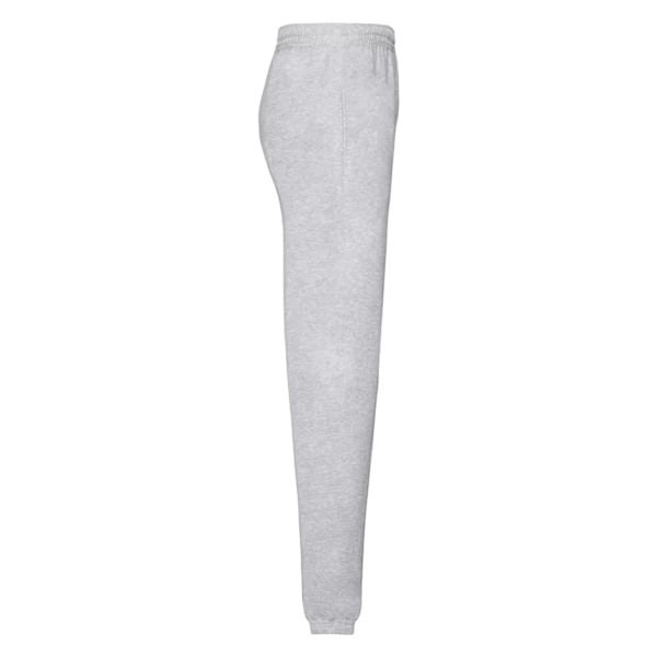 Fruit Of The Loom Herrkläder Klassiska Joggingbyxor med Elastisk Fåll Heather Grey M