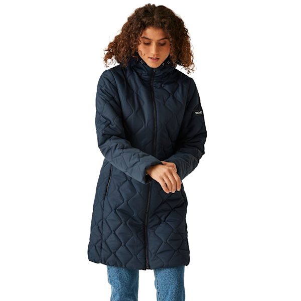 Regatta Fritha III Isolerade Parka för Kvinnor/Dam Storlek 16 UK Marinblå Navy 16 UK