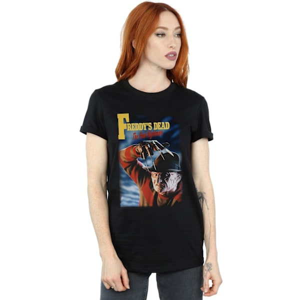 A Nightmare On Elm Street Dam/Damer The Final Nightmare Bomullspojkvän T-shirt Black L